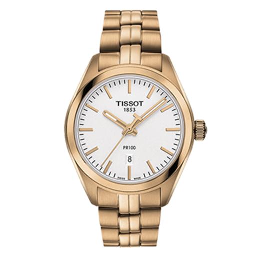 Tissot 天梭PR100系列钢带石英女表T101.210.33.031.01 商品图0