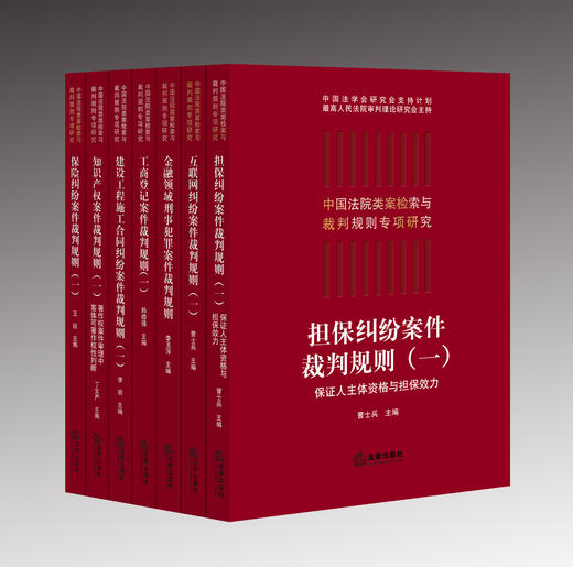 重磅新书丨中国法院类案检索与裁判规则专题研究（7本套装） 商品图0