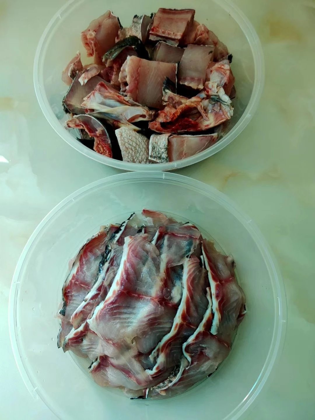 活的黑鱼，3.2一3.5斤1条适合做酸菜鱼片