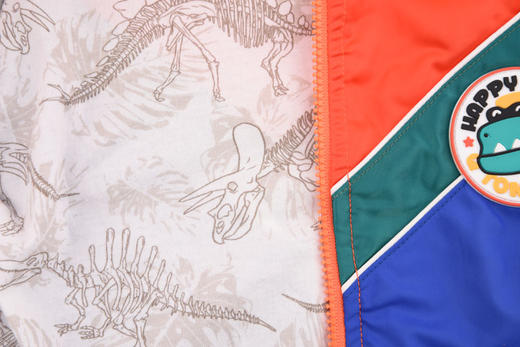 棉果果春秋季男童拼接对开外套M112100320114 商品图5