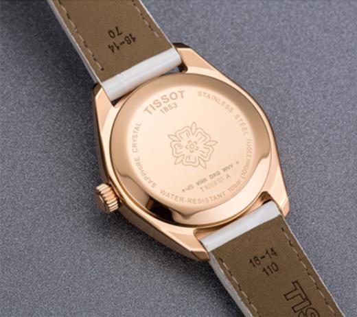 Tissot 天梭PR100系列皮带石英女表T101.210.36.031.01 商品图3