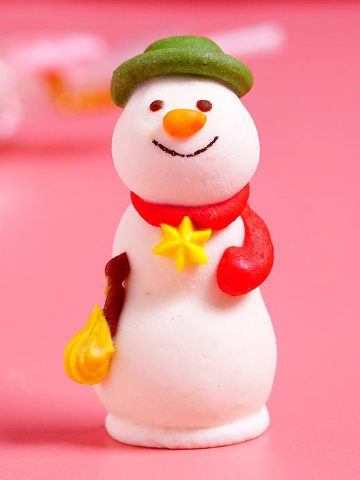 圣诞节装饰小糖人可食用糖人公仔