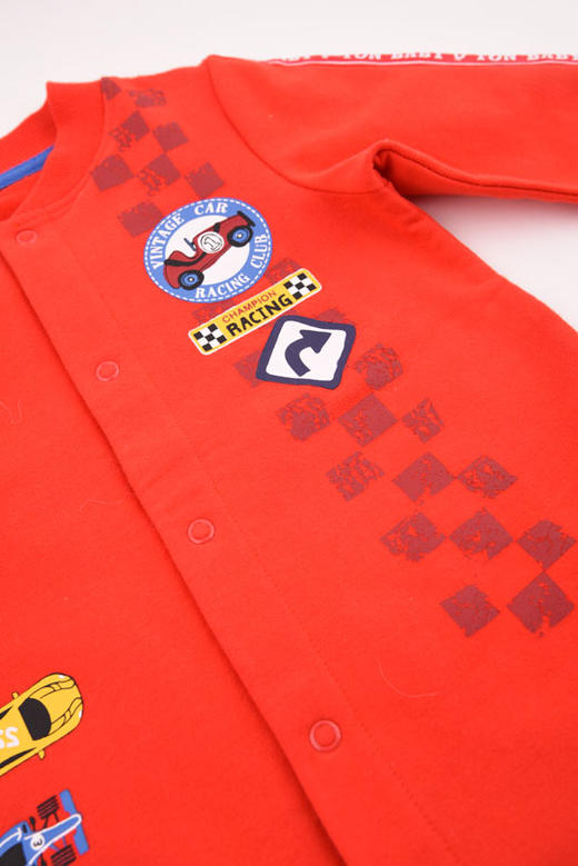 棉果果春秋季男童对开连体衣连身衣哈衣M112722220095 商品图13