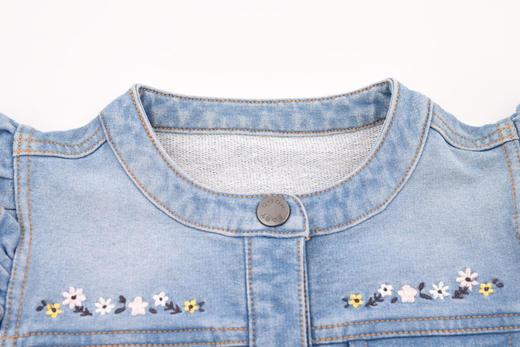 棉果果春秋季女童马夹M122171220136 商品图4