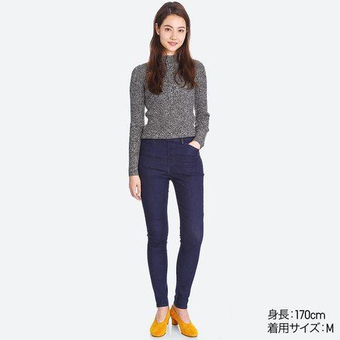 U N Q纯原女裤磨毛内里的梭织裤弹性通勤休闲长裤xxk066 一颗小白菜