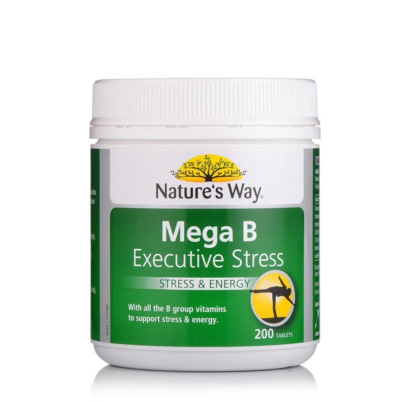 澳洲绿之华Nature's Way 成人维生素B族抗压片 200粒JPY带授权招加盟代理