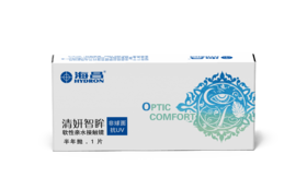 海昌  清妍智眸 半年   透明   1片装