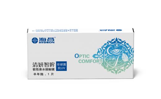 海昌  清妍智眸 半年   透明   1片装 商品图0