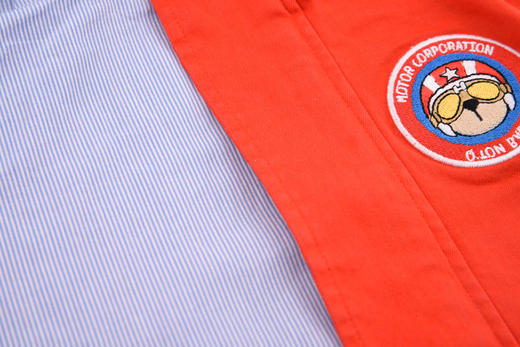 棉果果春秋季男童水洗棉连帽长袖外套M112100220091 商品图7