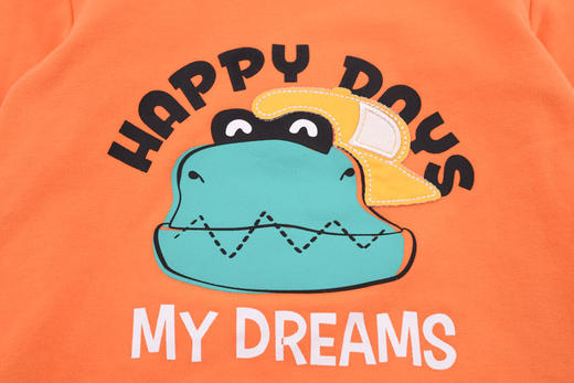 棉果果春秋季男童小毛圈连帽卫衣M112182220108 商品图2