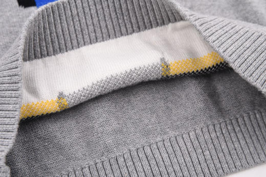 棉果果春秋季男童套头纯棉毛衫M112160520087 商品图4