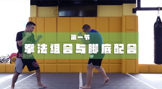 1.拳法组合与步伐配合 商品图0