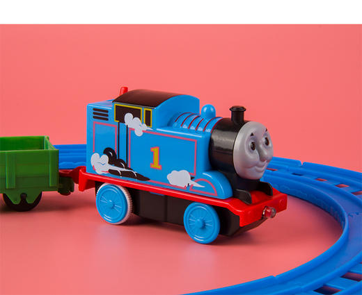托马斯小火车+轨道  带音乐 可行驶小火车  (不带电池）8/10寸托马斯带轨道 商品图2