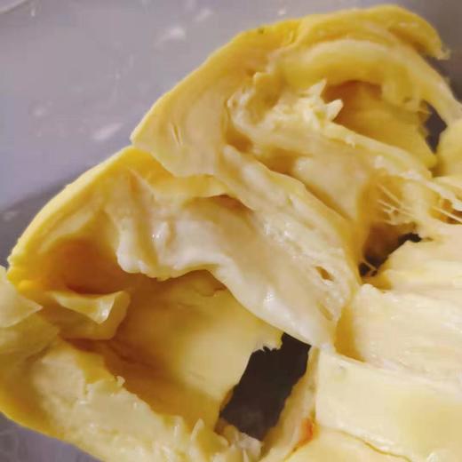 【泰国树熟榴莲肉】250克/盒，树熟金枕头莲去核急冻。肉质绵密丝滑，香味浓郁。吃一口便让你欲罢不能！ 商品图2