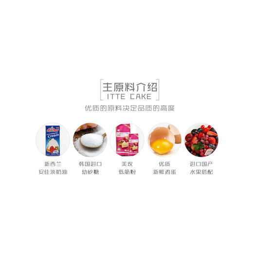 【莓果之恋（银）A款】淡奶油 新鲜水果蛋糕  商品图3
