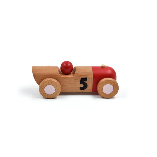 小木车系列 RESONG日诵家居 摆件装饰桌面玩具模型小汽车装饰品原木 商品图1