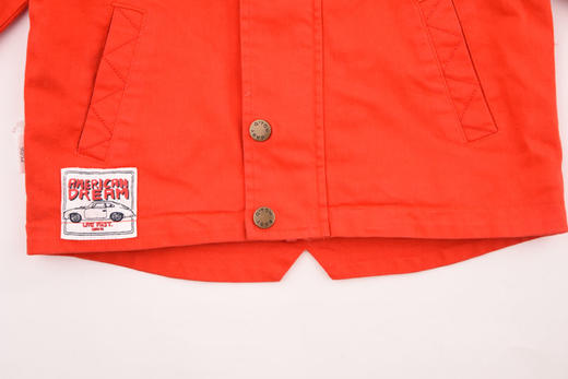 棉果果春秋季男童水洗棉连帽长袖外套M112100220091 商品图13