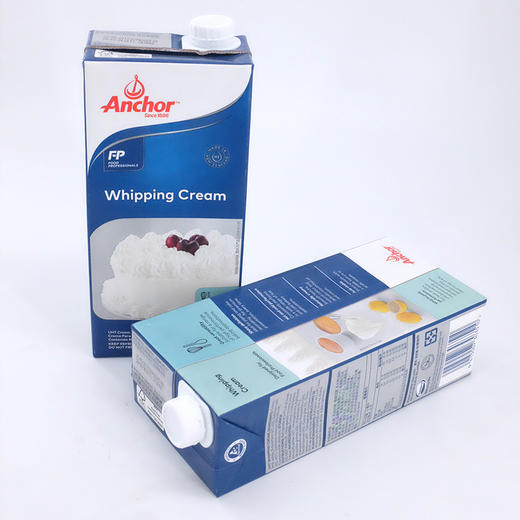 安佳淡奶油1L*12盒整箱 （只售湖北，武汉包邮） 动物性鲜奶油 奶茶蛋糕蛋挞 商品图3