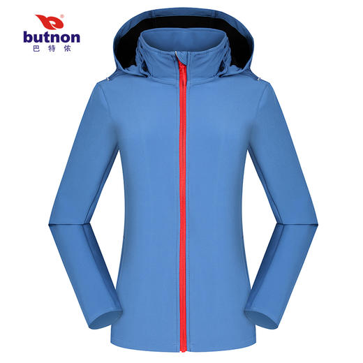 9614巴特侬女运动风衣弹力锦绒休闲外套女防风保暖修身9 商品图10