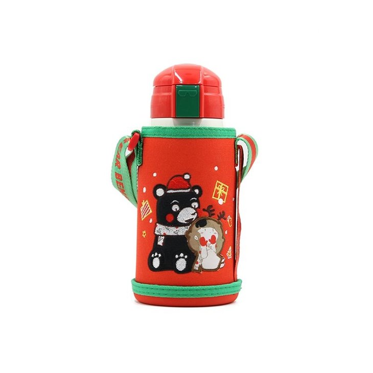 1212支付尾款goodland熊本士儿童水壶保温杯新年款带吸管