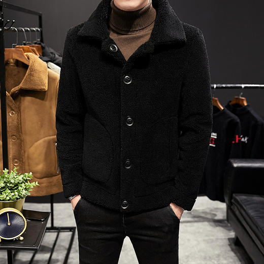 BLY-M187冬季新款时尚双面穿男式休闲外套 商品图3