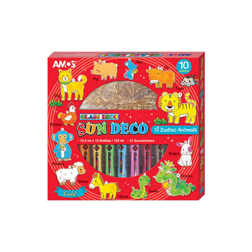 AMOS圣诞节免烤胶画圣诞礼物圣诞装饰小挂件DIY胶画 商品图6