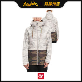 686 1920  WNS Athena Insulated Jacket White Camo Colorblock S