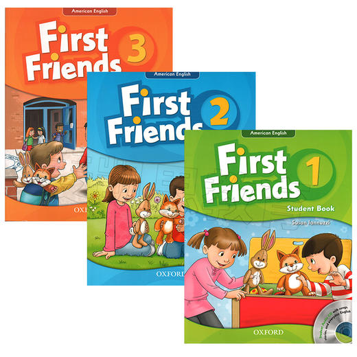 原版牛津幼儿英语美音版First Friends1/2/3级幼儿园启蒙英语教材 商品图4