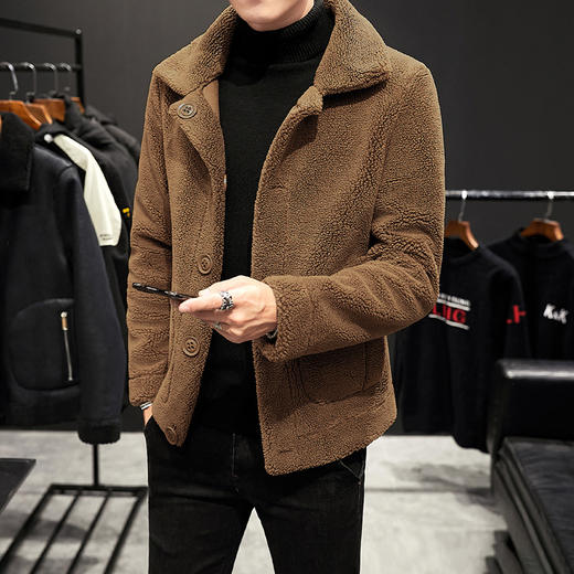 BLY-M187冬季新款时尚双面穿男式休闲外套 商品图0