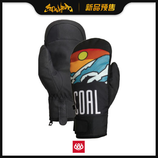 686 1920 MNS Mountain Mitt Coal M 商品图0