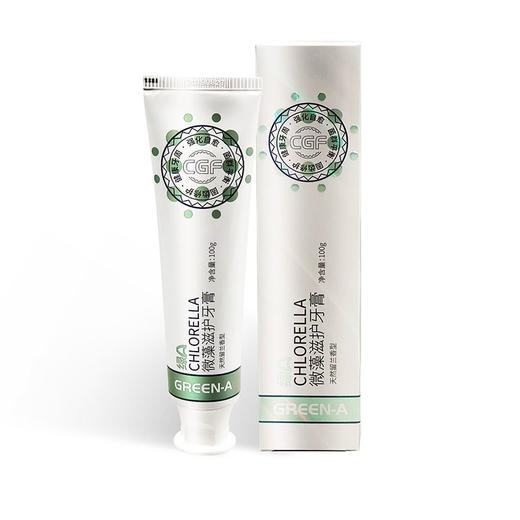 绿A微藻滋护牙膏100g/支（留兰香型） 商品图0