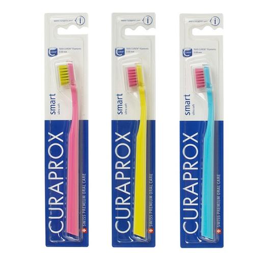 【瑞士CURAPROX】7600 SMART超软牙刷儿童及孕产妇专用牙刷 18色随机配送 商品图0