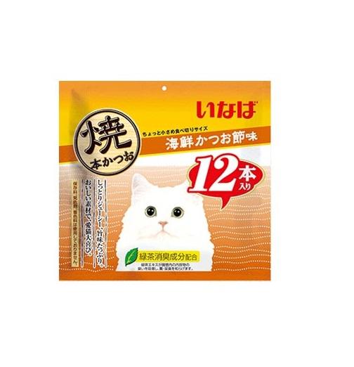 伊纳宝妙好猫零食烤鲣鱼12支装 商品图2