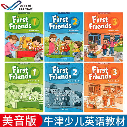 原版牛津幼儿英语美音版First Friends1/2/3级幼儿园启蒙英语教材 商品图0