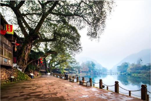 【眉山洪雅-17舍河畔·泳池温泉酒店】来柳江古镇，住东南亚风格轻奢不浮华的温泉泳池酒店！ 商品图3