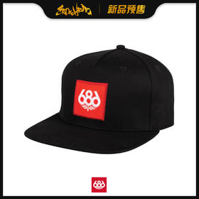 686 1920 Knockout Snapback Hat Black