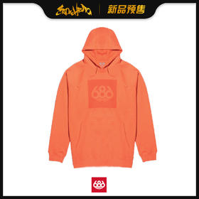 686 1920 Knockout Pullover Hoody Solar Orange M