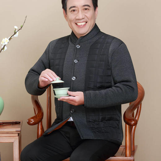 中老年棉衣加绒加厚保暖老人爸爸装内胆 商品图7
