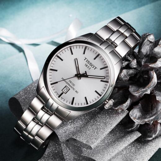 天梭 Tissot PR100系列T101.407.11.031.00自动机械男表 商品图2