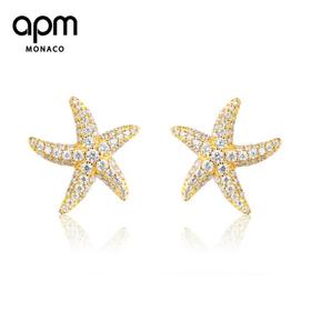 【授权商品】APM MONACO 女士时尚个性星星耳饰 AE9546OXY