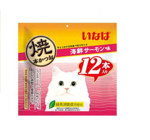 伊纳宝妙好猫零食烤鲣鱼12支装 商品图3