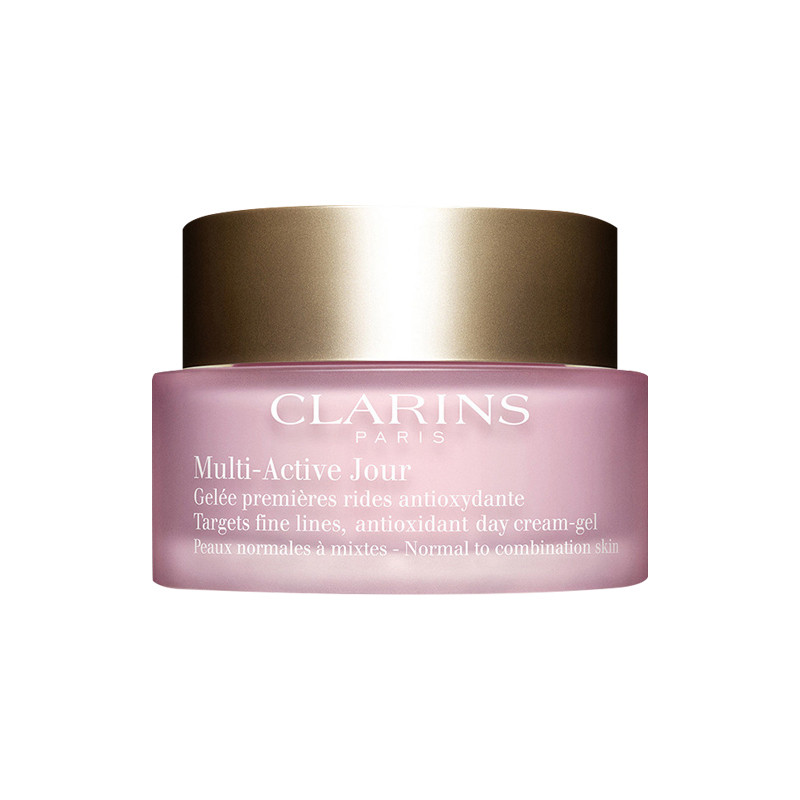 CLARINS/娇韵诗 青春赋活多元 日霜 50ML 自然成分,植物精粹。内含起绒草,密罗木,乳木果。抵御初老纹,淡化细纹,紧致肌肤,光亮肤色。JPY带授权招加盟代理