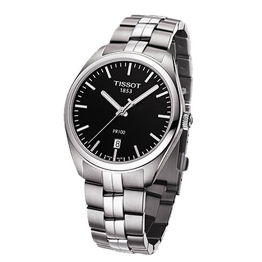 Tissot 天梭PR100系列钢带石英男表T101.410.11.051.00 商品图1
