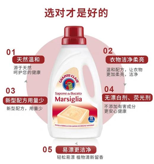 公鸡头洗衣液浓缩 1000ml/1500ml  味道随机发 商品图1