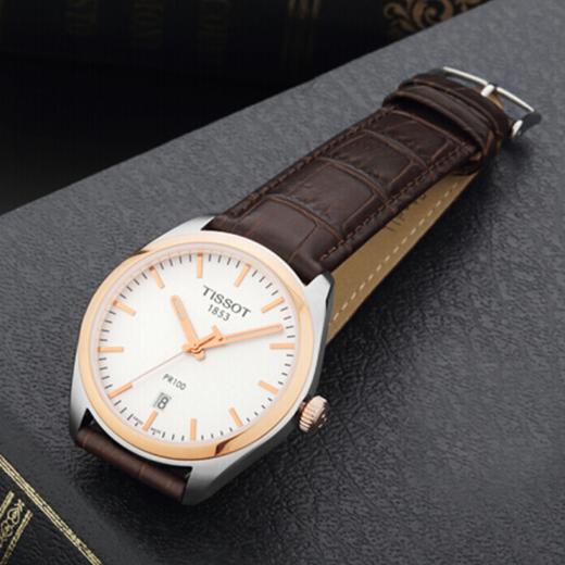 Tissot 天梭PR100系列皮带石英男表T101.410.26.031.00 商品图2