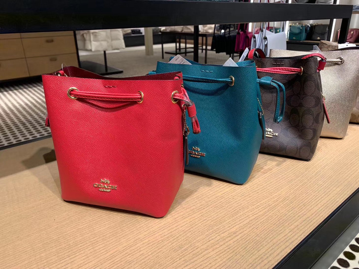 Lv同款 Coach感恩节限定版lena水桶包