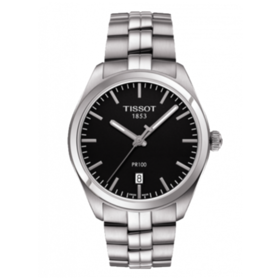 Tissot 天梭PR100系列钢带石英男表T101.410.11.051.00