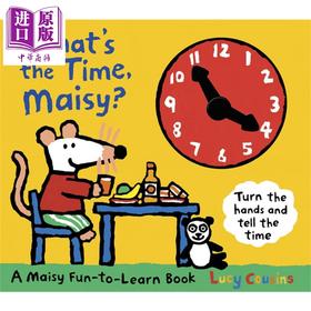 预售 【中商原版】小鼠波波学时间 What's the Time, Maisy 低幼童书 儿童生活常识 英文原版