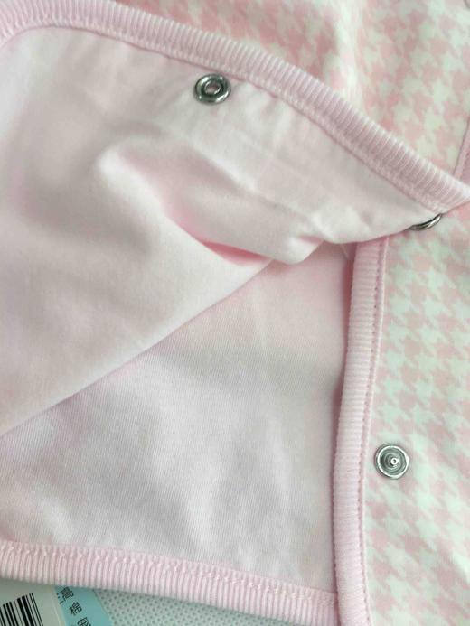 棉果果春秋季有机棉纱内衣上装马夹双层汗布里子M101171220044 商品图7