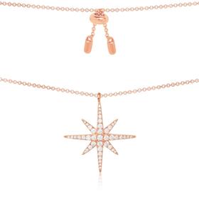 【品牌授权】法国 APM Monaco 玫瑰金星星项链 RP9606OX